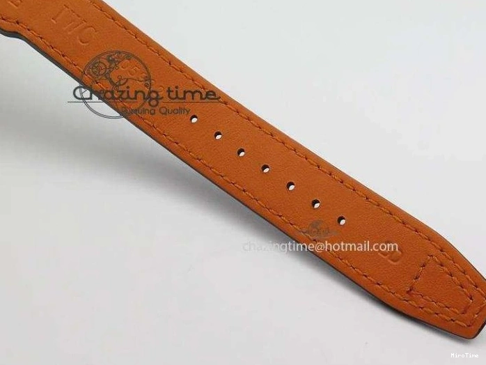 MIROTIME 0218 GoodFit Big Pilot Real PR IW500912 ZF Best Edition Black Dial On Black Leather Strap A 7287